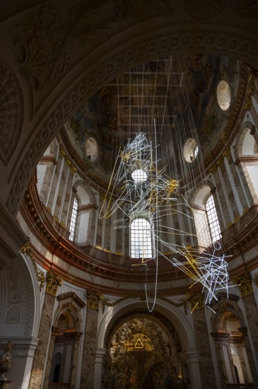Karlskirche, domed hall, Vienna