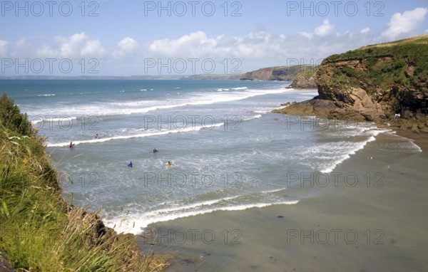 Little Haven Pembrokeshire coast national park Wales, United Kingdom, Europe