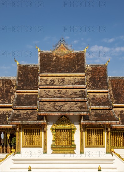 Wat Ho Pha Bang pavilion, Royal Palace, Luang Prabang, Laos, Asia