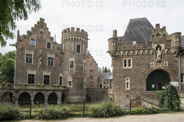Moated castle, Schloss Paffendorf, Bergheim, Rhine-Erft district, North Rhine-Westphalia, Germany,