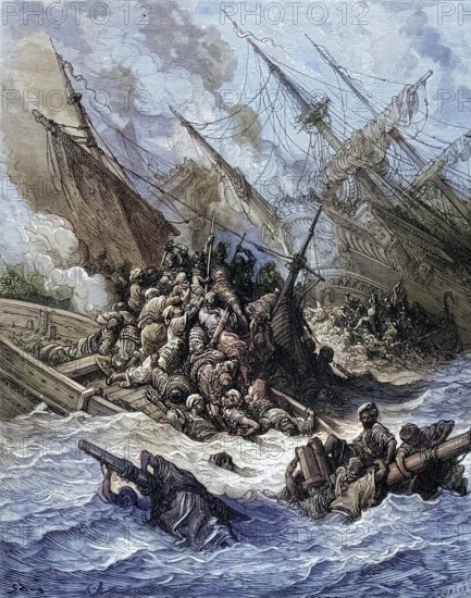 The naval battle of Lepanto took place on 7 October 1571 in the Ionian Sea off the entrance to the