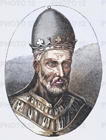 Cencio, born Pope Honorius III (1148, 1227), who urged Louis VIII to crusade against the Albigenses