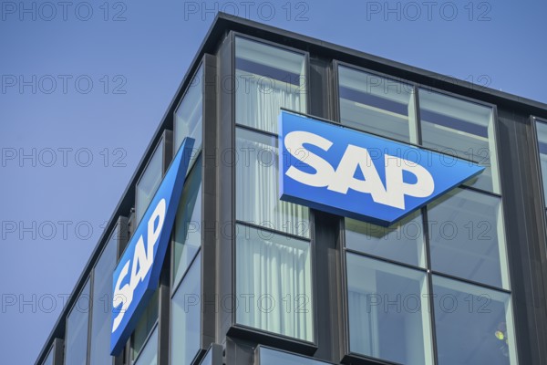 SAP high-rise building, branch office and training centre, administration, Frankfurter Straße,