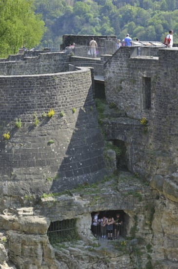 The Bock fortifications and casemates in Luxembourg, Grand Duchy of Luxembourg