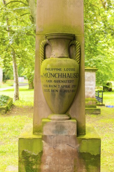 Albani cemetery, Göttingen cityscape, Göttingen, Lower Saxony, Germany, Europe