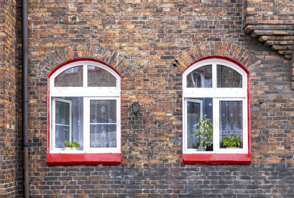 Red-brick workers' housing estates, architecture of the Nikiszowiec Historic Mining District,