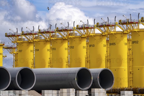 SIF Offshore Foundaitons, production of foundations, monopiles, for offshore wind turbines, the