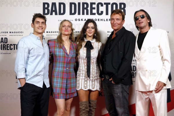 Elie Kämpfen, Anne Ratte-Polle, Bella Dayne, Oliver Masucci and Oskar Röhler at the Berlin premiere