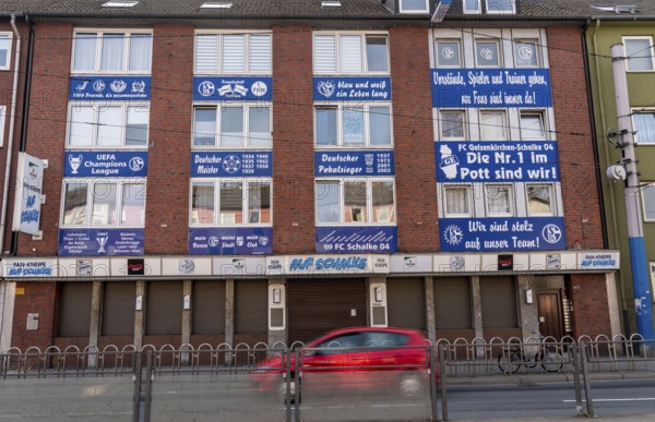 The Schalke Mile, Mile of Tradition, Kurt-Schumacher-Straße in Gelsenkirchen-Schalke, Schalke