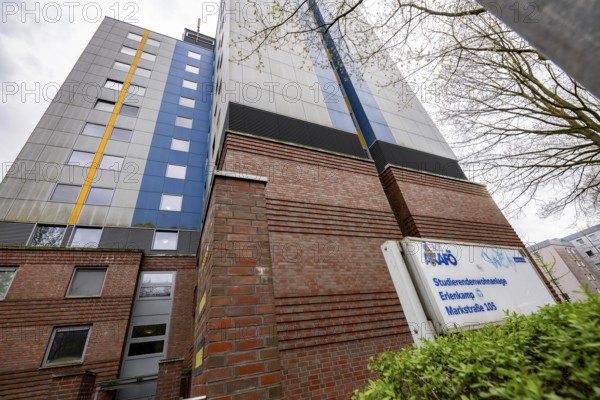Student residence of the Akademisches Förderungswerk, close to the Ruhr University Bochum,