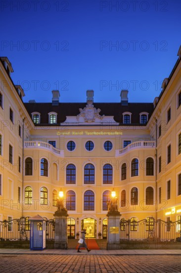 The Taschenbergpalais was built from 1705 as a baroque aristocratic palace in Dresden. After its