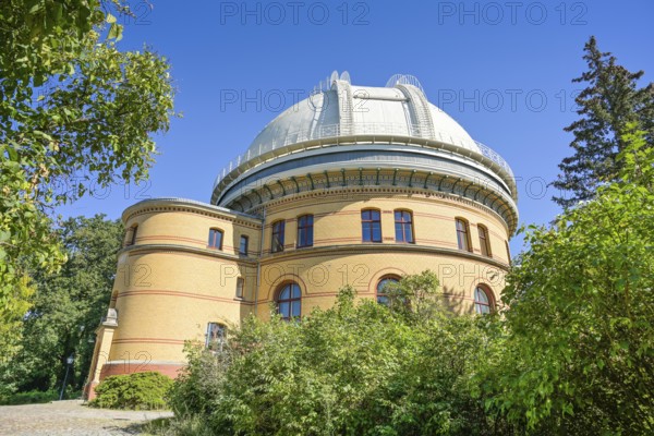 Large refractor, telescope, Telegrafenberg, Potsdam, Brandenburg, Germany, Europe