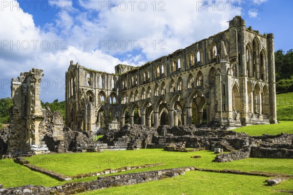 Rievaulx Abbey, North York Moors National Park, North Yorkshire, England, UK