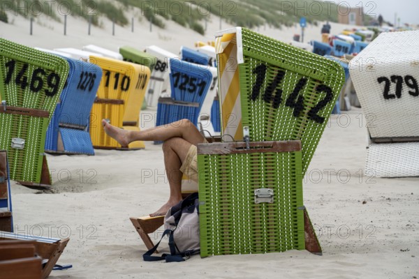 North Sea island Langeoog, early summer, shortly after the first easing of the lockdown in the