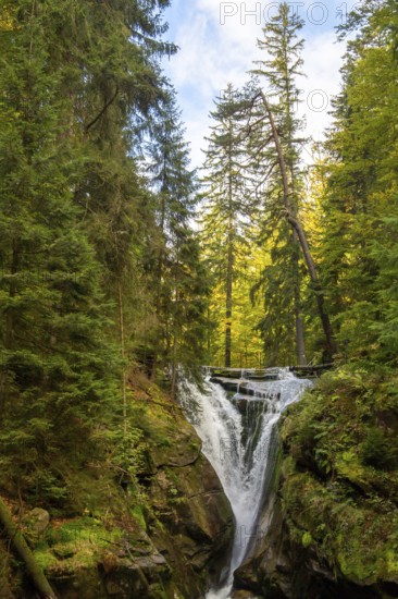 The Kochel Falls in Schreiberhau, Giant Mountains Poland
