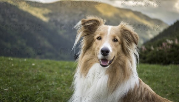 Pets, Dog, Collie, AI-generated, AI generated