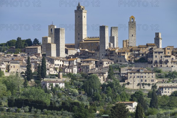 San Gimignano, Tuscany, Italy, Europe