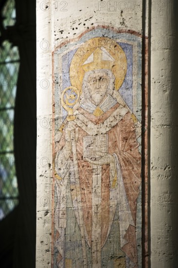 Secco painting, Cathedral, Evangelical Lutheran Cathedral Church of St. Blasii in Braunschweig,