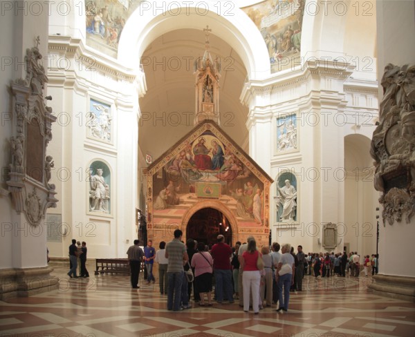 Portiuncula, Portiuncula, chapel in Santa Maria degli Angeli, Our Lady of the Angels, basilica