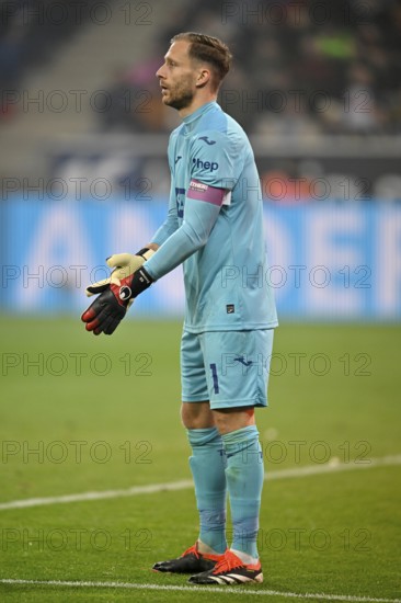 Goalkeeper Oliver Baumann TSG 1899 Hoffenheim (01) PreZero Arena, Sinsheim, Baden-Württemberg,