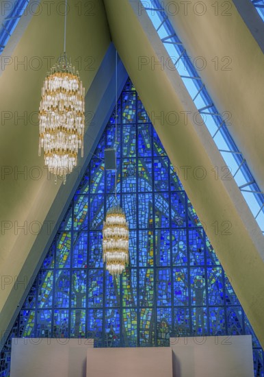 Iceberg Cathedral Inside Tromso Norway