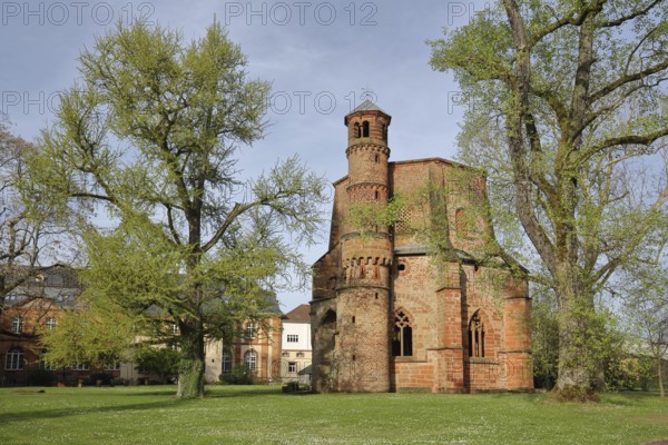 Old tower built in 994, Ottonian, landmark, Mettlach, Saarland, Germany, Europe