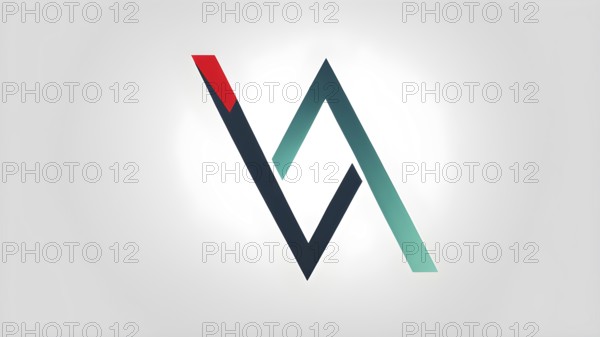 Minimalist rendering showcasing a vibrant abstract painting as a symbol for human resilience, AI