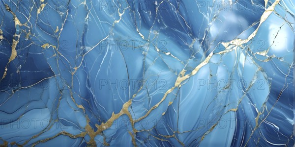 Luxury marble texture wallpaper background with opulent high gloss finish, AI generated
