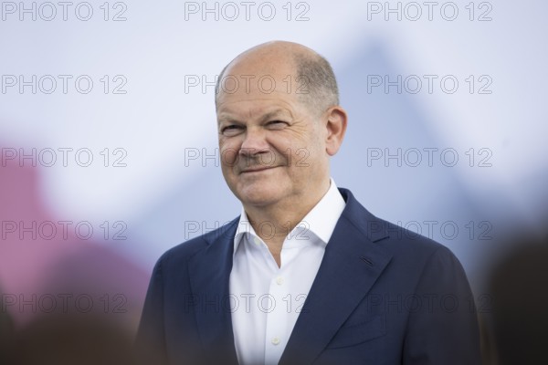 Olaf Scholz (Federal Chancellor, SPD) at the Germany Dialogue on the topic Together for Democracy