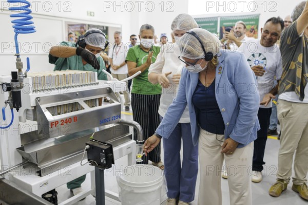 Svenja Schulze (SPD), Federal Minister for Economic Cooperation and Development, visits the