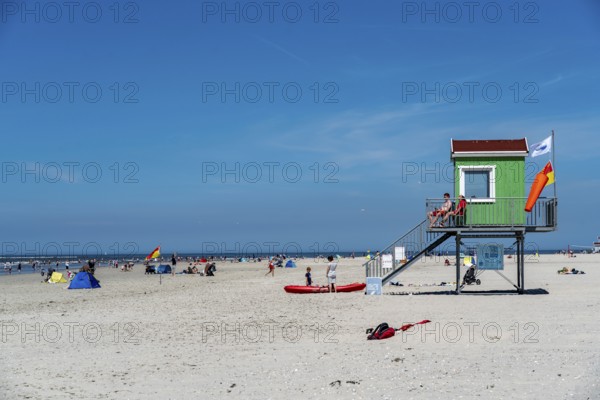 North Sea island of Langeoog, early summer, shortly after the first easing of the lockdown in the