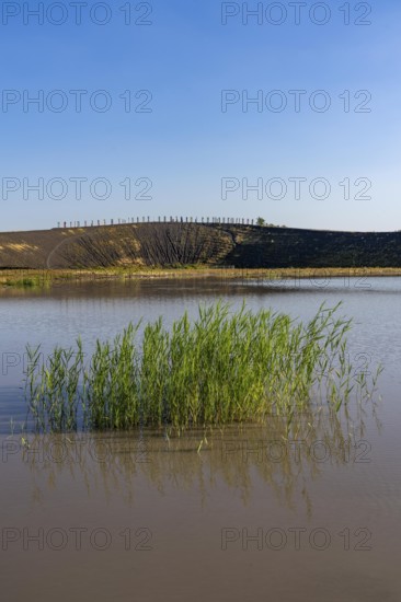 The Haniel spoil tip, 185 metre high spoil tip at the Prosper Haniel mine, which was closed in