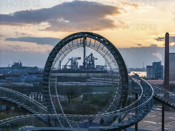 Hüttenwerke Krupp-Mannesmann, HKM in Duisburg-Hüttenheim, coking plant and 2 blast furnaces,