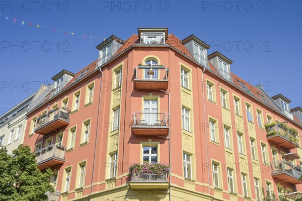Old building, Immanuelkirchstraße, Winsstraße, Prenzlauer Berg, Pankow, Berlin, Germany, Europe