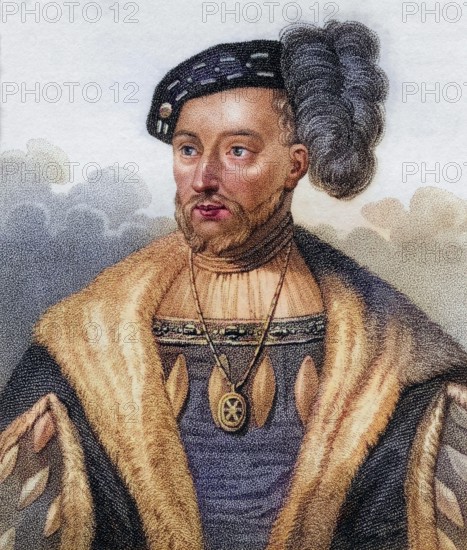 James V King of Scotland 1512, 1542, James V King of Scotland 1512, 1542 From the book A catalogue