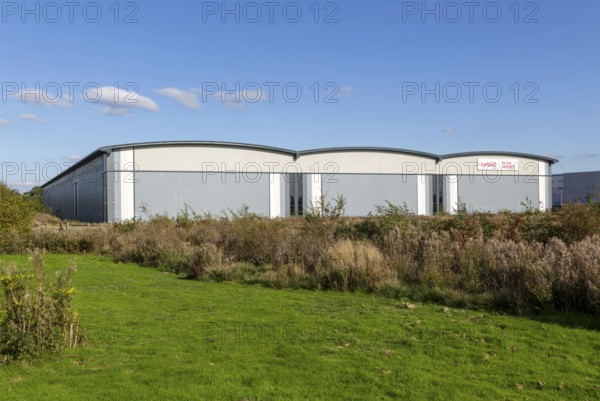 Iceland frozen food warehouse and distribution centre building, Symmetry Park, Swindon, Wiltshire,