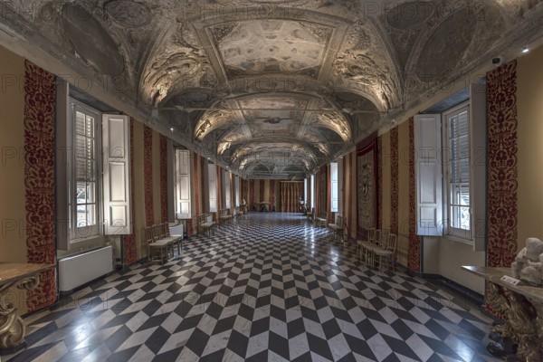 Ceiling fresco in The Golden Gallery, Villa del Principe, Palazzo di Andrea Doria, Piazza dei
