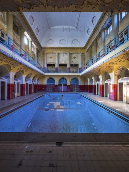 The Stadtbad is a building that was used as an indoor swimming pool for 88 years in the northern