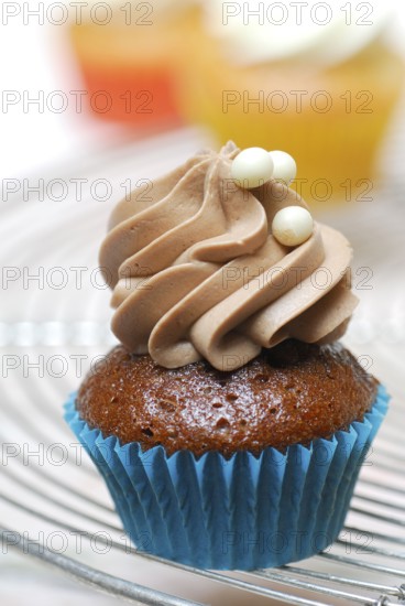Cupcake, muffin, cream