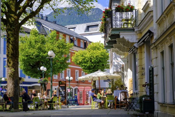 Kreuzplatz, Bad Ischl, Salzkammergut, Upper Austria, Austria, Europe