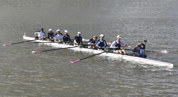 Rowing Eight, Rowing 8, USA National Team at the Canal Cup on the Kiel Canal. Rowing competition at