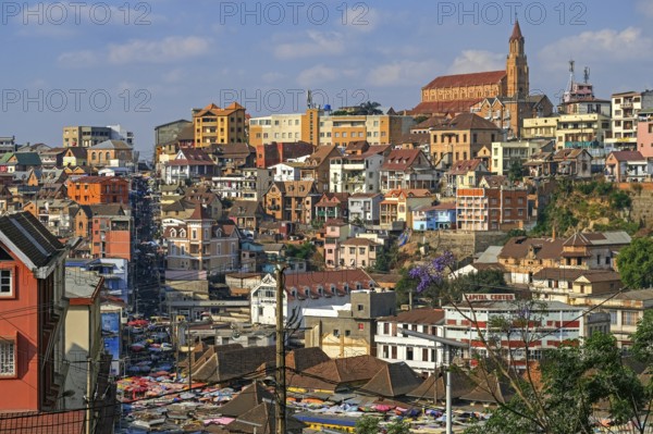 Faravohitra Church in the Analakely district of the city Antananarivo, Analamanga, Madagascar,