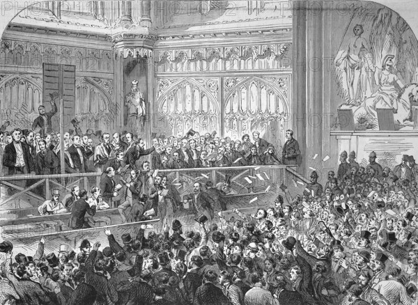 Election to Parliament in London, Parliament of England, 1869, England, Parliament of England,