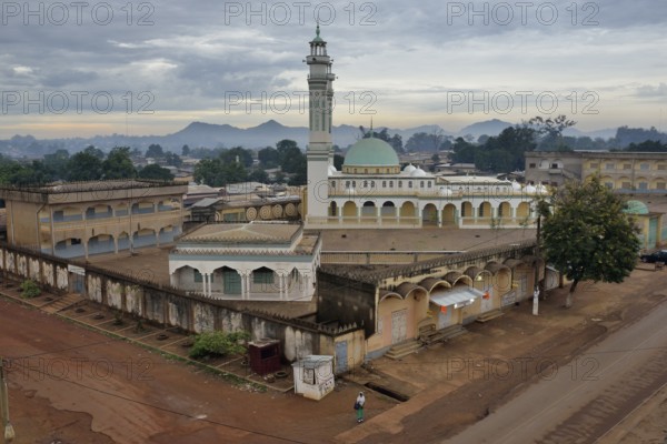 Mosque on the premises of the Franco-Arab Islamic school, Ngaoundéré, Adamawa Region, Cameroon,