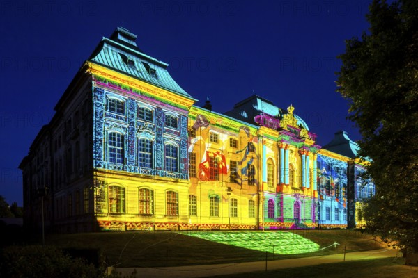 Palais Sommer façade mapping