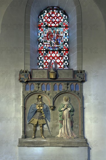 Double tomb of Friedrich von Sachsenhausen, around 1411, Basilka St., Kastor, Koblenz,