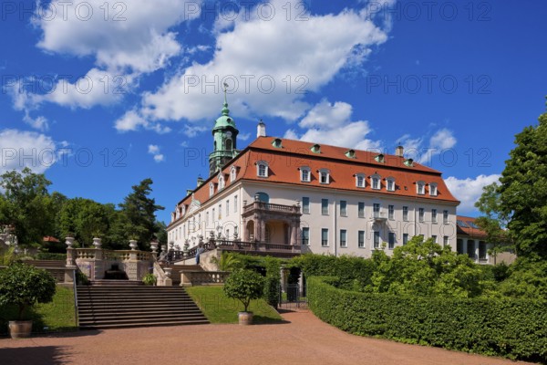 (Copyright © Sylvio Dittrich +49 1772156417) Lichtenwalde Castle is a baroque castle owned by the