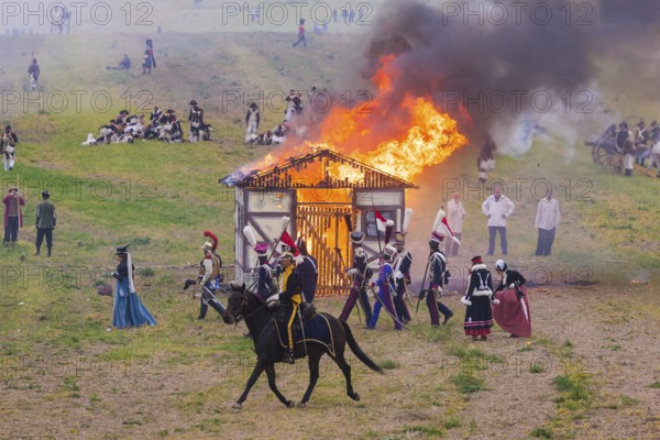 Re-enactment of the Battle of the Nations