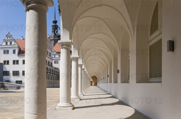 Stable courtyard of Dresden Castle