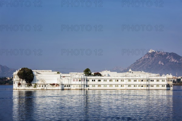 UDAIPUR, INDIA, NOVEMBER 23, 2012: Lake Palace (Jag Niwas) in Lake Pichola, Udaipur, Rajasthan.